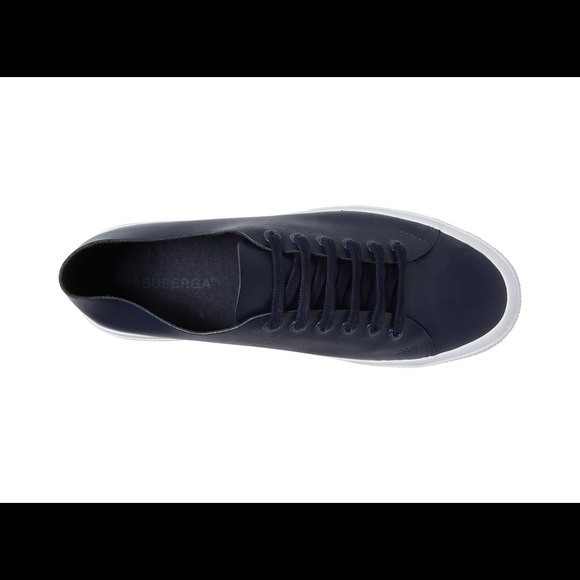 ⚡️ Superga navy leather sneakers ⚡️MOVING SALE ⚡️ - Picture 2 of 10